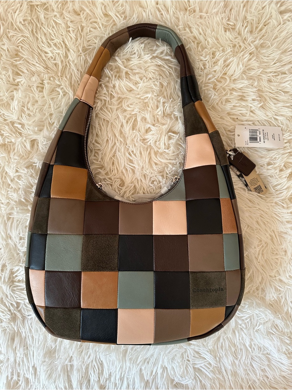 NWT Coachtopia Alter Ego Crescent Multi 4 Purse
